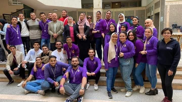 An event (open book) at the Faculty of Veterinary Medicine, Mansoura University