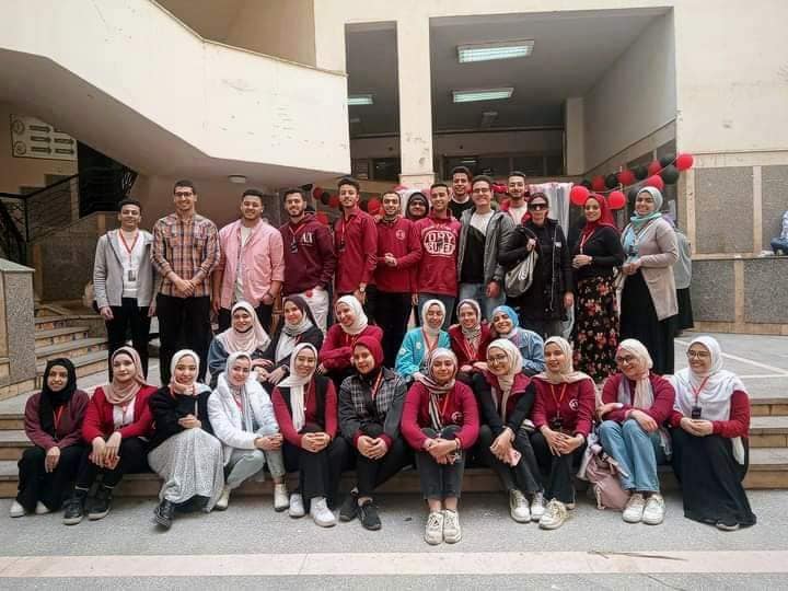 Organization of a gallery for students at the Faculty of Veterinary Medicine, Mansoura University